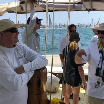 Sydney Hobart Start Boat volunteering